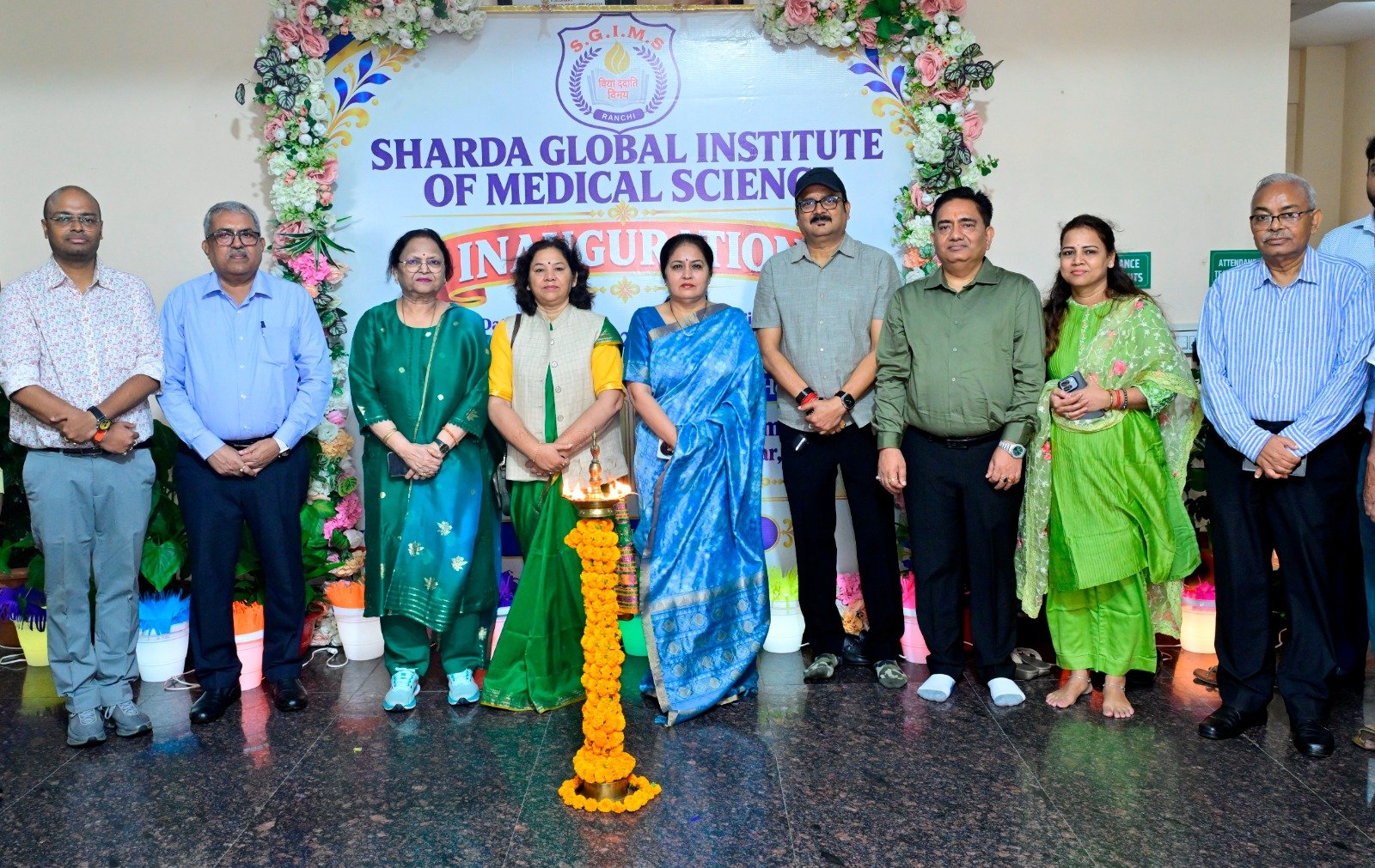 शारदा ग्लोबल नर्सिंग कॉलेज का उद्घाटन, गुणवत्तापूर्ण शिक्षा और सेवा भावना पर जोर
