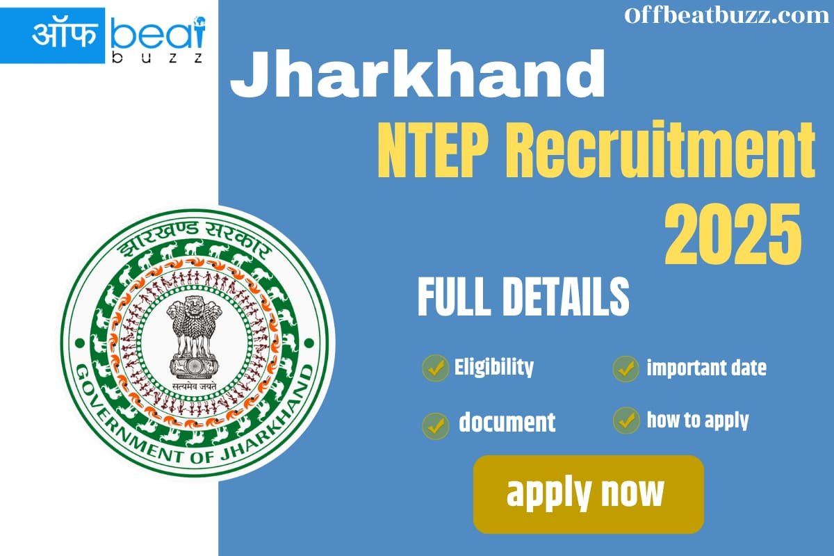 Jharkhand NTEP Recruitment 2025: देवघर में DPC, STS, Driver सहित 4 पदों पर भर्ती