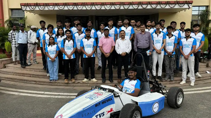BIT Mesra की टीम सृजन ‘फीनिक्स’ के साथ सुप्रा SAE इंडिया 2026 में दिखाएगी दम