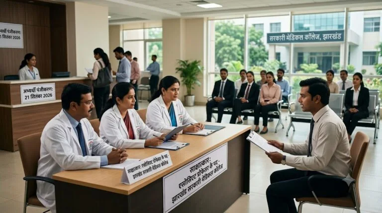 झारखंड के 5 सरकारी मेडिकल कॉलेजों में एसोसिएट प्रोफेसर के 65 पदों पर भर्ती, 21 सितंबर को वॉक-इन इंटरव्यू
